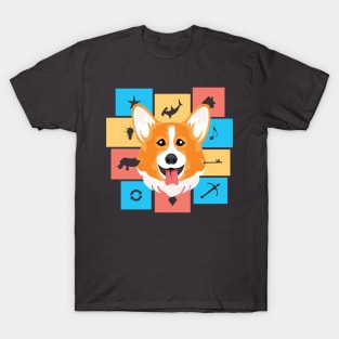 Rapunzel the Corgi (AKA Lydia Spring) T-Shirt